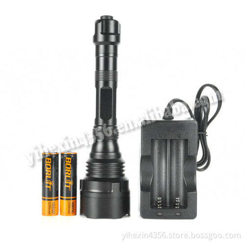 Boruit High Quality Professional 4000LM CREE XHP70 Tactical Flashlight